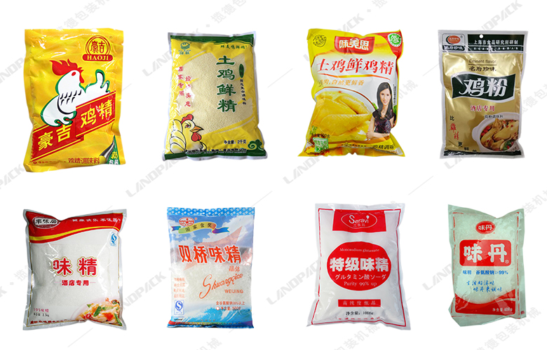 雞精給袋式包裝機(jī)包裝樣品